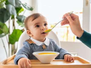 TFL baby eating
